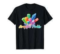 Cristaux Arc-en-Ciel Crystal Pride - Pierres précieuses de guérison T-Shirt Graphique avec Valeur