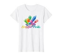 Cristaux Arc-en-Ciel Crystal Pride - Pierres précieuses de guérison T-Shirt Graphique avec Valeur