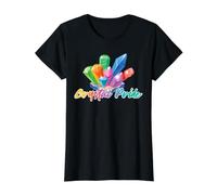 Cristaux Arc-en-Ciel Crystal Pride - Pierres précieuses de guérison T-Shirt Graphique avec Valeur