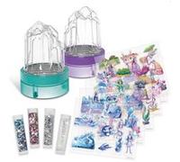 Kit Loisirs Créatifs Cristaux à Neige Iceana Nebulous Stars - Cloche Lumière LED et Paillettes - Atelier Enfant de Fabrication Globe de Cristal Lumineux - Activité Manuelles Fille 7 ans et plus