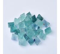 Cristaux De Fluorite Naturelle Verte,Cristaux Bruts Octaédriques,Collecte De Minéraux,Pierres De Guérison,Spécimen Minéral,Bricolage,Cadeaux - Type Green Fluorite-2pc