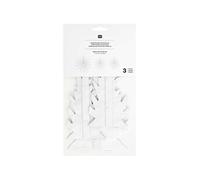 Cristaux de glace nid d'abeille en papier
