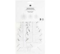 Cristaux de glace nid d'abeille en papier