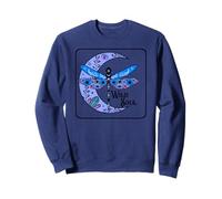 Cristaux de Phase de Lune céleste et Papillon de Nuit - Wild Soul Sweatshirt