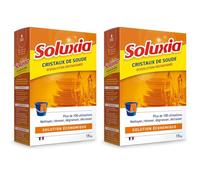 Cristaux de Soude - Dissolution Instantanée - 1,5Kg, (Lot de 2)