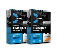 Cristaux de Soude Lot de 2 X 1.5 Kgs - Véritables Cristaux pour une Dissolution Instantanée même dans l’Eau Froide - Idéal pour le Bricolage
