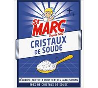 Cristaux de Soude Nettoyant Multi-Usage 100% d'Origine Naturelle 680 g - Dégraisse, Débouche et Nettoie les extérieurs