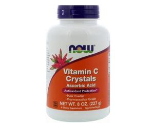Cristaux de vitamine C Now Foods 227 g