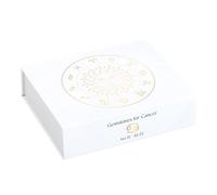 Cristaux du zodiaque pour la compassion : ensemble de pierres polies en cristal de cancer - Quartz rose, pierre de lune, jaspe rouge, jade jaune, aventurine verte - Cadeaux célestes