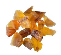 Cristaux Et Pierres En Vrac Pierre de fluorite jaune en cristal naturel, pierre concassée, diffuseur, d'aromathérapie, for ornements bureau à domicile Fournitures De Culbutage De Roche(2-3cm,1000g)