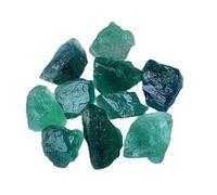 Cristaux Et Pierres En Vrac Pierre de fluorite verte naturelle, pierre concassée, diffuseur, d'aromathérapie, cristal for ornements maison et bureau Fournitures De Culbutage De Roche(2-3cm1,1000G)