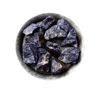 Cristaux Naturels en Vrac Spécimen de minerai de Pierre Bleue Naturelle, Cristal, minerai de Pierre Brute, Pierre concassée, Pierre démagnétisée, Ornements en Cristal Pierres de Guérison(2-3cm/500g)