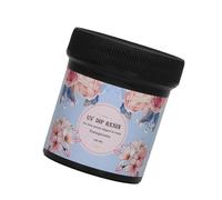 Cristaux UV portables 50 g/100 g en résine transparente pour la fabrication de bijoux et la décoration artisanale, facile à utiliser, époxy, haute transparence