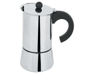 Cristel Adria Glänzender Acier affiné Kaffeekanne Induktion 4 Tassen