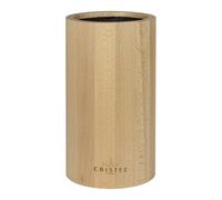 Bloc à couteaux en hêtre ø 10.5 cm H. 23 cm