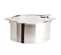 Cristel C16Qlksa Casserole 16 cm Amovible + Couvercle Strate Verre