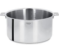 Cristel - C16QMP- Casserole inox 16cm sans poignée amovible- Collection Casteline