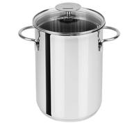 Cristel-CA16V-Cuit asperges 16 cm induction panier inox couvercle verre