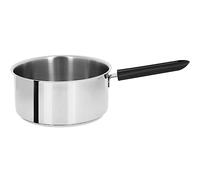 Cristel - CASSEROLE 18 CM MUTINE FIXE POIGNEE NOIRE - CRISTEL