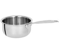 Cristel Castel'Pro Mini casserole en acier inoxydable, construction 3 plis, sans danger pour tous les feux + induction (0,5 l)