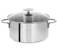 Faitout inox Mutine fixe avec couvercle - Diamètre: 24 cm