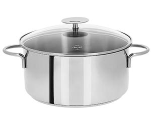 CRISTEL - F24M - Faitout INOX 24cm - sans Couvercle - Collection Mutine