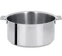 Faitout inox Mutine sans manche 24 cm 5,2 L Cristel