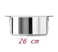 Cristel - FAITOUT 26 CM MUTINE AMOVIBLE INDUCTION - Cristel