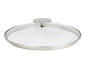 Cristel K14P Couvercle en Verre Bombé Platine 14 cm
