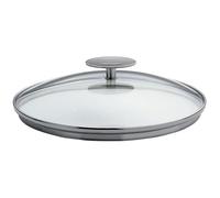 Couvercle en Verre 32 cm Platine