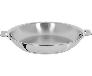Cristel - P22QMP- Poêle inox 22cm sans poignée amovible- Collection Casteline