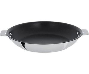 Cristel - P24QMPE - Poêle inox 24cm sans poignée amovible- Anti-adhérent Exceliss+ Collection Casteline