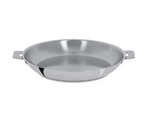 CRISTEL P30Q Poêle, Inox, 30 cm
