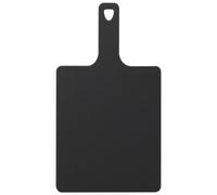 Planche apéro noire en cellulose compressée petit modèle - 34 x 19 cm