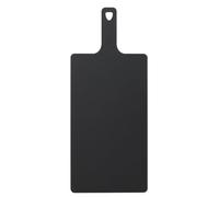 Planche apéro noire en cellulose compressée moyen modèle - 46 x 19 cm