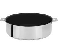 Cristel - S24QE- Sauteuse INOX 24cm sans poignée Amovible - Anti-adhérent Exceliss+ Collection Mutine