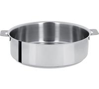 Cristel - S32Q- Sauteuse inox 32cm sans poignée amovible - Collection Mutine.