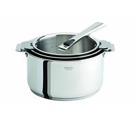 Cristel S3Cqmpz Serie 3 Casseroles 16 a 20 Cm Casteline Amovible + 1 Poignee Zenith