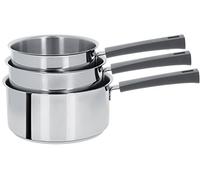 CRISTEL - S4CMG - Série de 4 Casseroles INOX 14-16-18-20cm - Collection Mutine