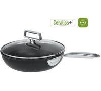 Cristel - Sauteuse 28 Cm Castel Pro Fixe Ultralu Ceraliss +