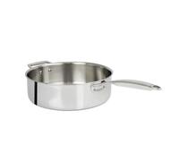 Cristel – Sauteuse inox – Castel Pro 5 PLY – 28 cm – Poignée fixe