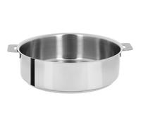 Cristel Sauteuse Mutine 28cm Inox 18/10 Poignée amovible Compatible induction
