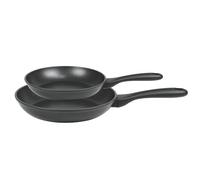 Cristel - Set de 2 poêles 24cm et 28 cm Cookway fixe ultralu revêtement céramique Ceraliss+