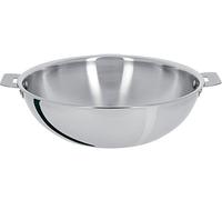 Cristel - WOKT28Q - Wok inox 28cm sans poignée amovible - Collection Casteline