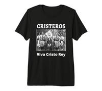 Cristeros Cristiada Viva Cristo Rey T-Shirt Haut de Gamme