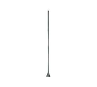 Cristher CITY-FER - Poteau fer sans réglage hauteur 250 base 15 x 15 cm