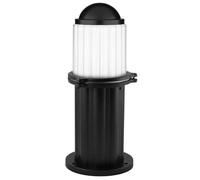 cristher cok - Balise aluminium E-27 avec en coupole hauteur 43 noir