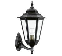 Cristher ELITE-6 - Applique /45 e-27 diffuseur transparent noir
