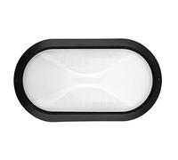 Cristher Lighting - Applique murale et plafonnier (L.27cm) - technopolymère- E27 42W - noir - IP65