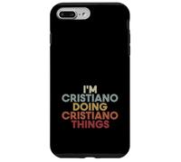 Cristiano Name Cristiano Personalized Name First Given Coque pour iPhone 7 Plus/8 Plus